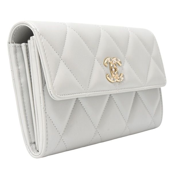 シャネル 財布 レディース ロングフラップウォレット ココマーク 長