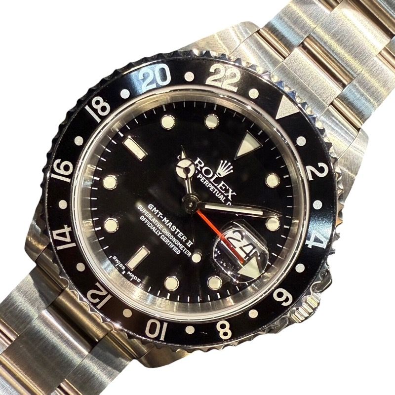 ロレックス コマ 16710 GMT マスター ss  ステンレス ROLEX ROLEX】ロレックス GMTマスター2 16710 腕時計 ステンレス