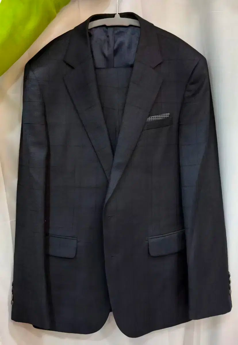 チェック柄 メンズ スーツ セット BASSO