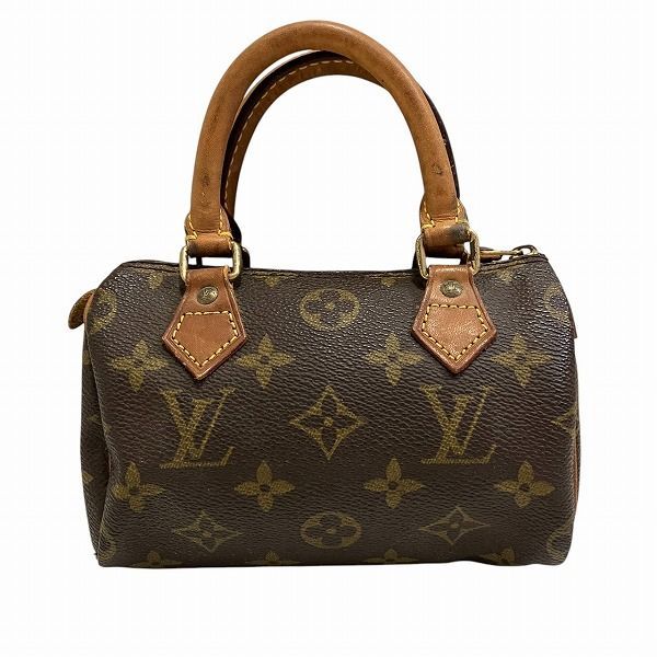 ルイヴィトン Louis Vuitton モノグラム ミニスピーディ M41534 バッグ ハンドバッグ レディース