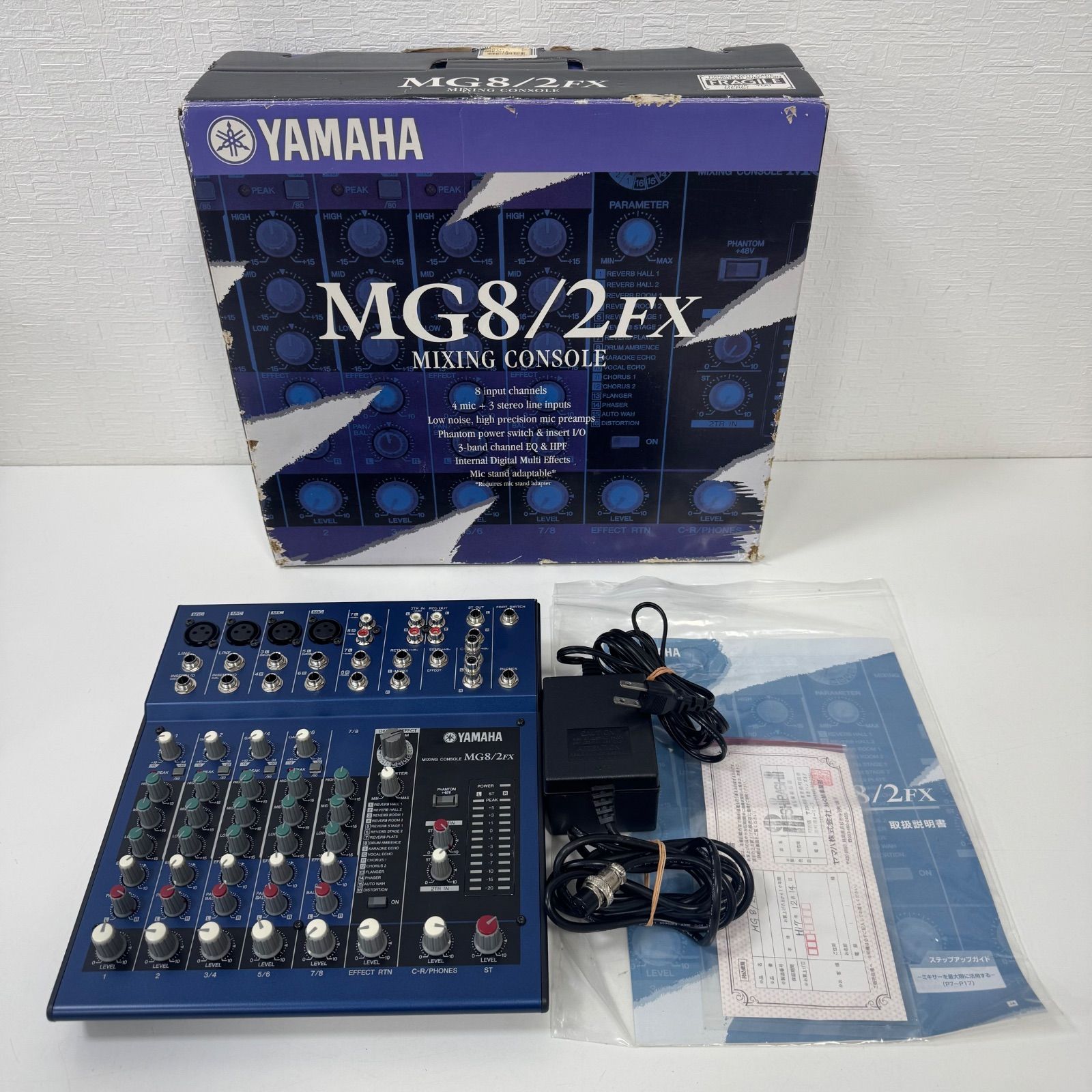YAMAHA ヤマハ MG8/2FX MLXING CONSOLE ミキサー き250520-1