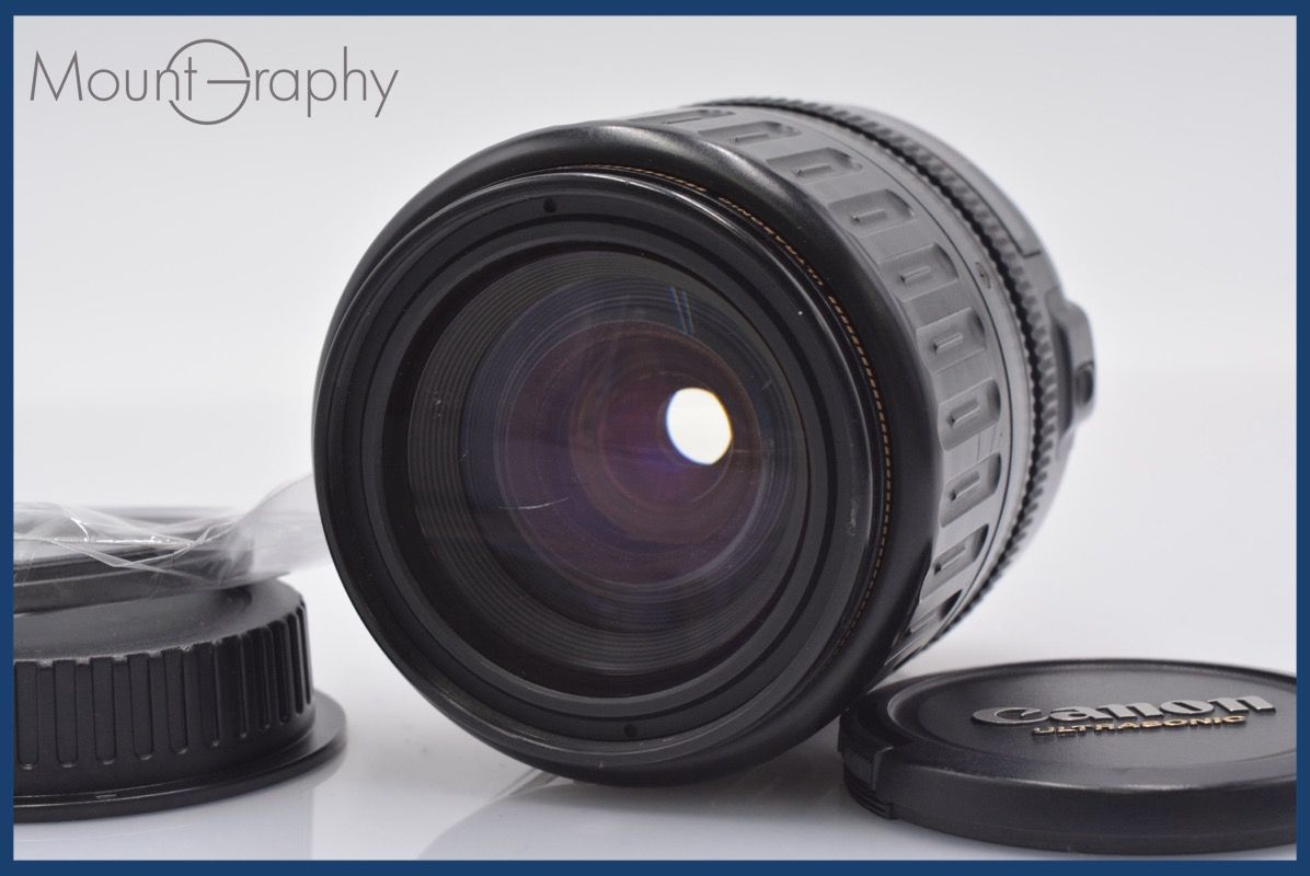 キヤノン Canon EF 35-135mm F4-5.6 USM 前後キャップ-レンズフィルター付 完動 同梱可 am140