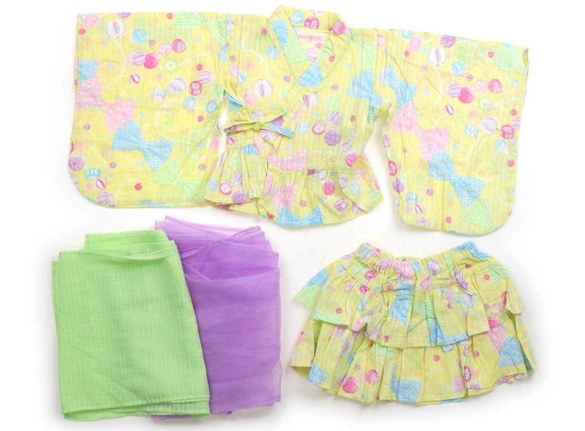 メゾピアノ|mezzopiano 浴衣 甚平 季節のイベント 90サイズ 女の子 子供服 ベビー服 1817307