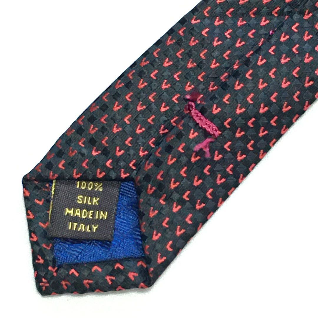 美品☆ルイヴィトン　ネクタイ 美品 ルイヴィトン Louis Vuitton ネクタイ シルク100% ブラック
