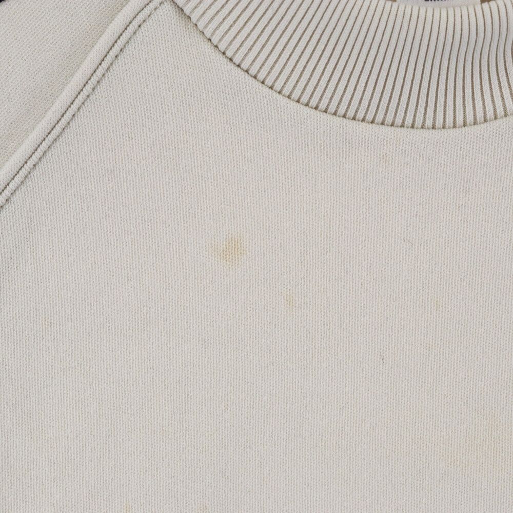 Y-3 ベージュ ストライプ トレーナー