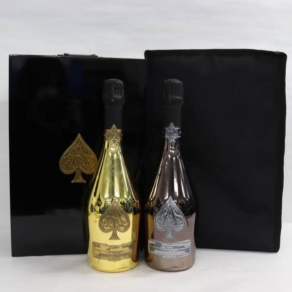 2本セット】ARMAND DE BRIGNAC（アルマンドブリニャック）各種（ブランド ノワール ブラック 12.5％ 750ml  等）T23L230054 - メルカリ