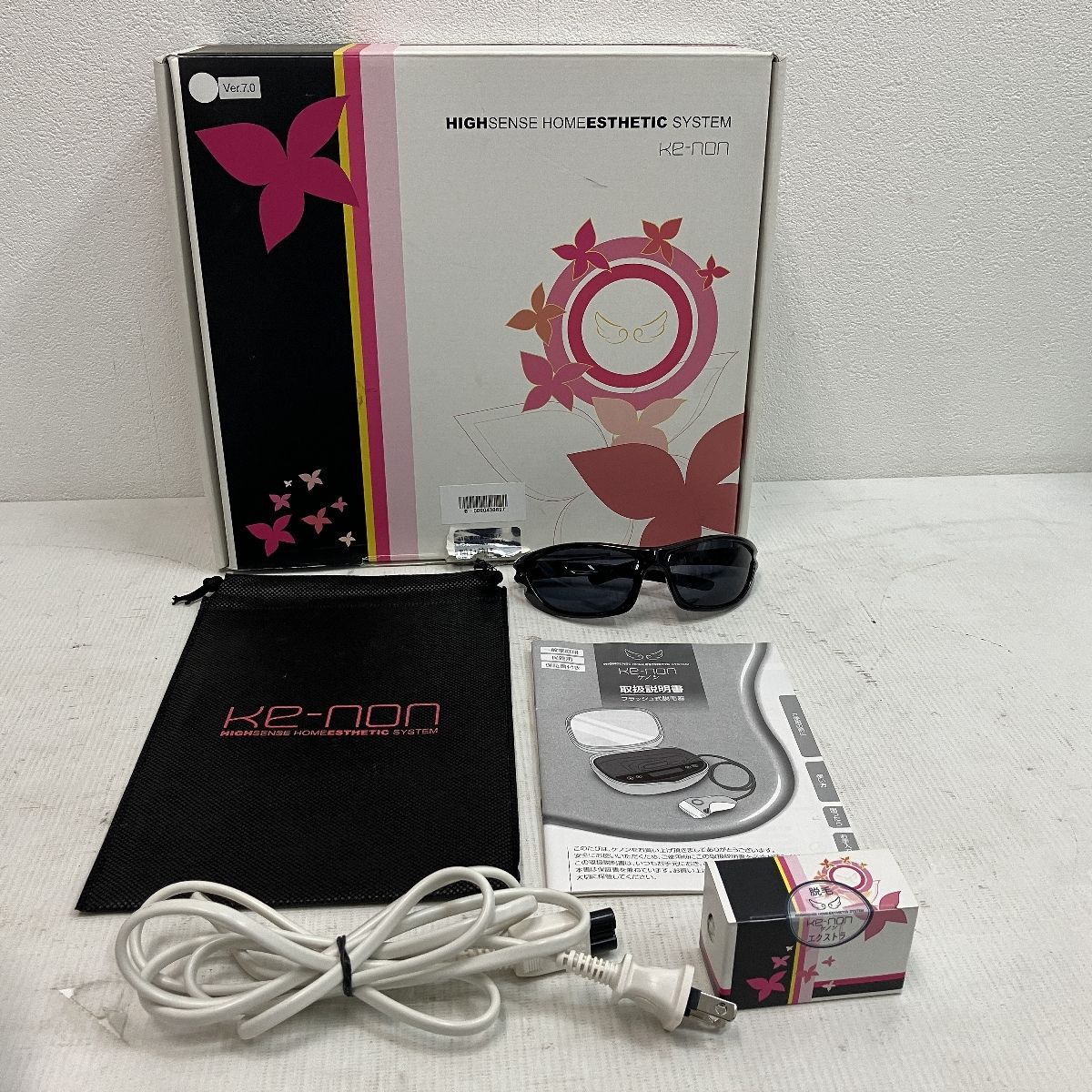 エムテック Ke-non NIPL-2080 フラッシュ式脱毛器 Ver.7.0