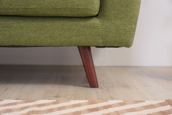 ソファ 3人掛 グリーン メーカー直送 ソファ 椅子 おすすめ 人気 おしゃれ インテリア 3人掛け ソファー 木フレーム Sバネ ポケットコイル ポリエステル ロータイプ使用可