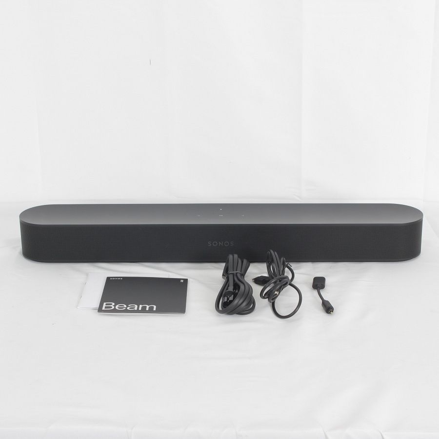 良品】 SONOS BEAM Gen2 ホワイト 美品】Sonos Beam Gen2 BEAM2JP1BLK 