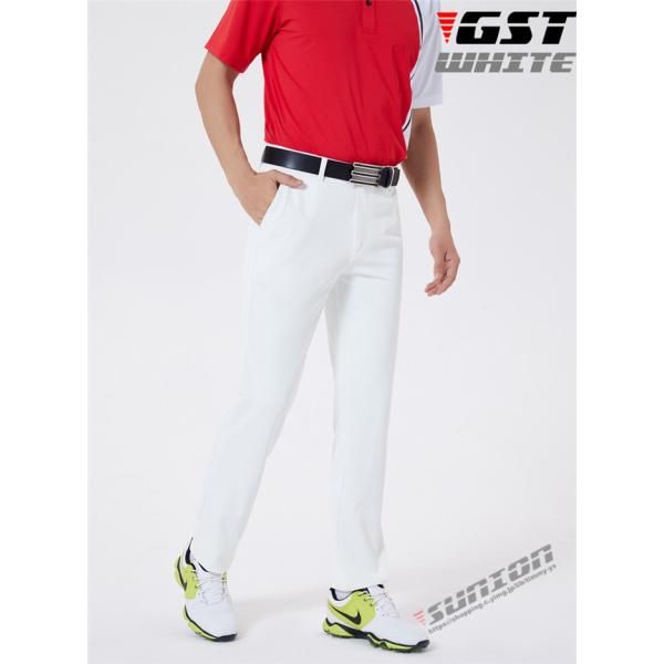 【adidas/アディダス】GOLF ストレッチ ロングパンツ アイボリー・85 adidas/アディダス】GOLF ストレッチ ロングパンツ アイボリー