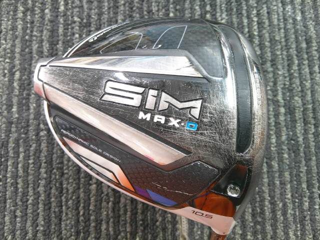 ドライバー テーラーメイド SIM MAX D|TENSEI RED TM 50 JP |S|10.5 2008 博多