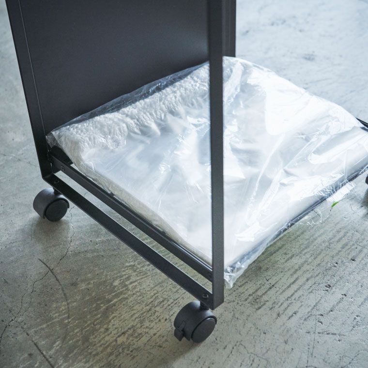 山崎実業 公式 tower タワー 目隠し分別ダストワゴン 2分別 ホワイト ブラック 4330 4331 ゴミ箱 ゴミ箱ホルダー レジ袋 タワーシリーズ NEXPOTALLINN_EU