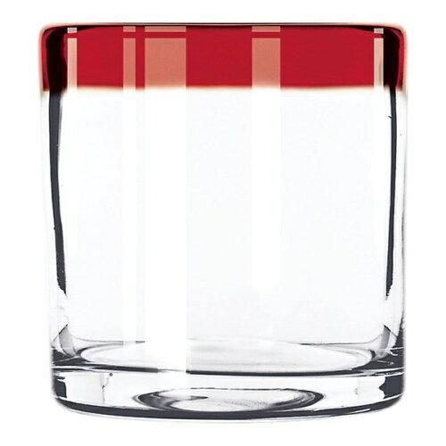 3営業日で発送 リビー Libbey リビー アルバ ロック ６ヶ入 №９２３０２Ｒレッド PLBB402