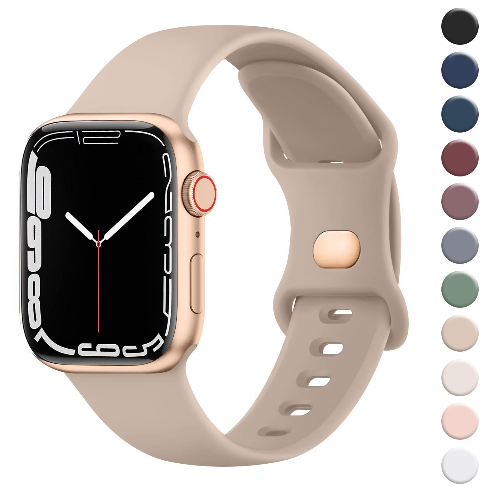 在庫セール】Watch ベルト Watch 調整工具不要 Apple Watch Apple SE第二世代 Ultra Apple 8 7  アップルウォッチバンド 6 5 男女兼用 4 SE 3 ソフトシリコン 2 1に対応49mm バンド 45mm 41m - メルカリ