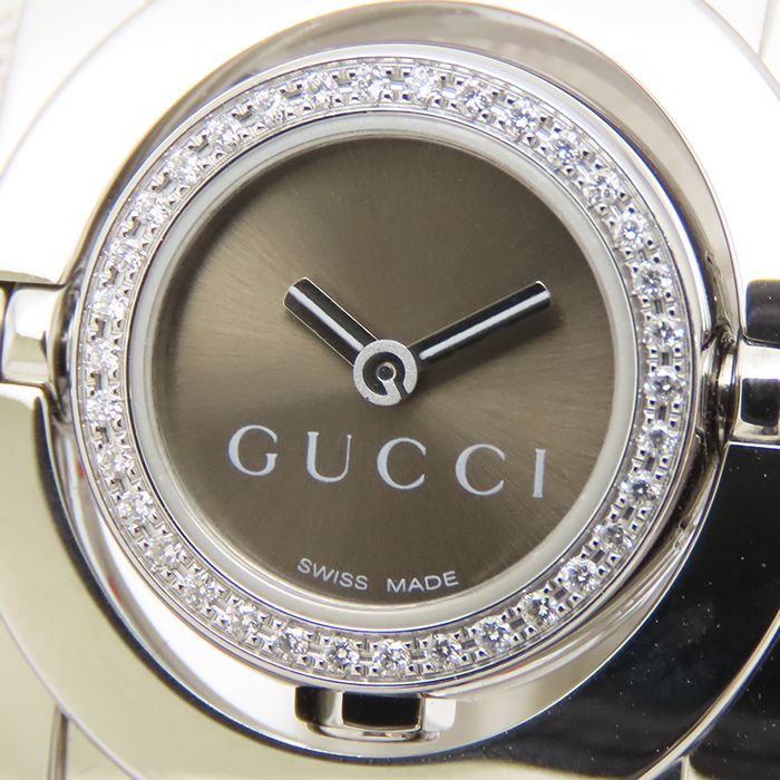 【希少】GUCCI グッチ トワール 112 ラバー バングル 腕時計 GG 希少】GUCCI グッチ トワール 112 ラバー バングル 腕時計 GG