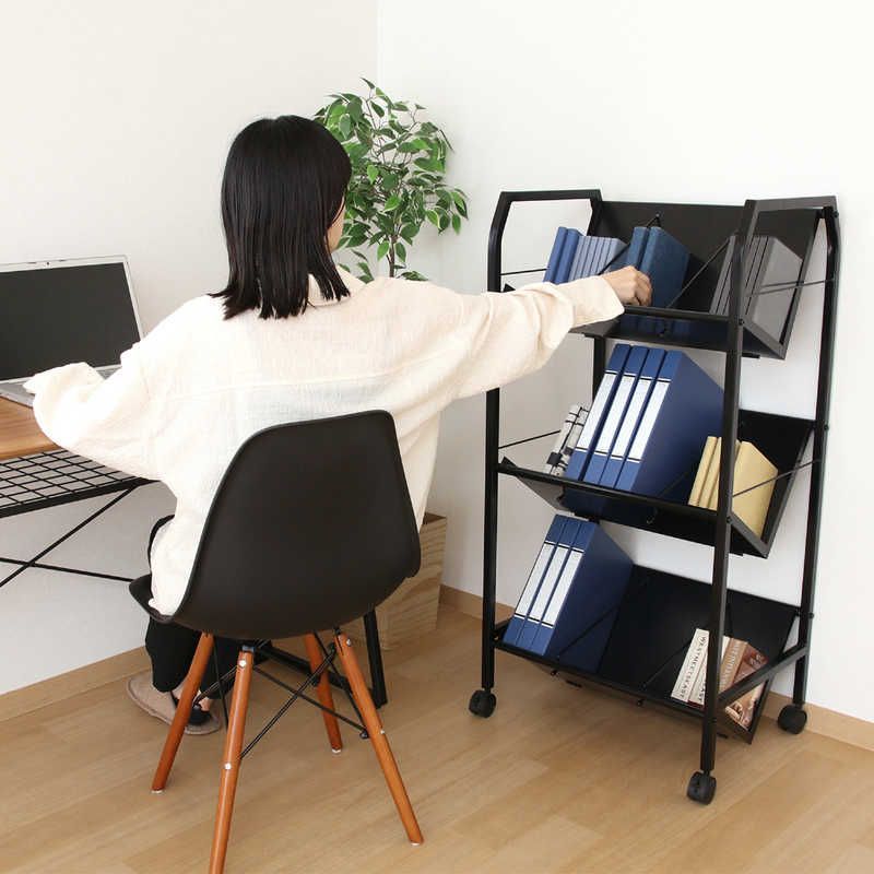 ファイルワゴン3段