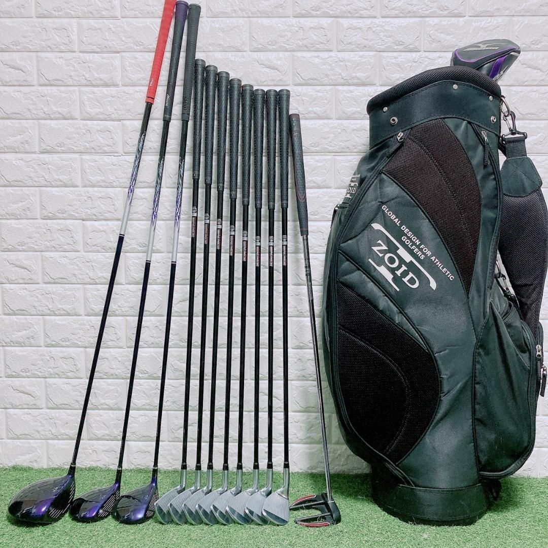 ゴルフクラブ 12本セット ミズノT-ZOID MIZUNO フレックスR MIZUNO T