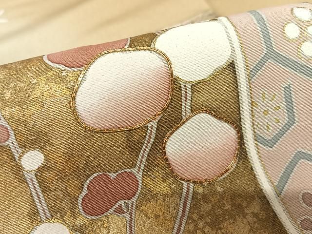 平和屋着物□豪華色留袖 駒刺繍 短冊梅松文 暈し染め 金彩 正絹 平和屋着物□豪華色留袖 駒刺繍 短冊梅松文 暈し染め 金彩 正絹