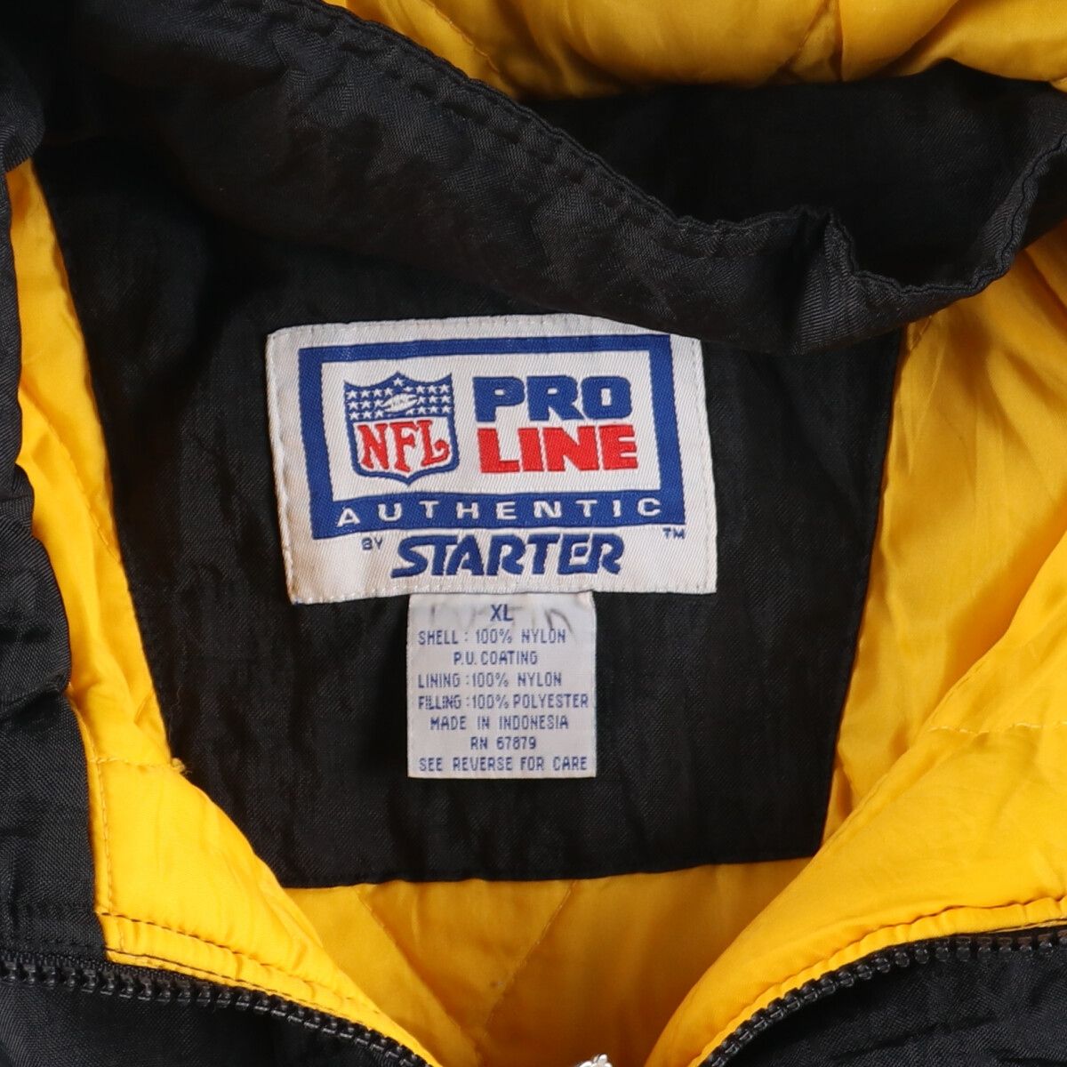 希少✨プロプレイヤー NFL スティーラーズ ショルダーロゴ 中綿 ブルゾン L NFL スティーラーズ グッズ - NFL | セレクション公式オンライン通販ストア