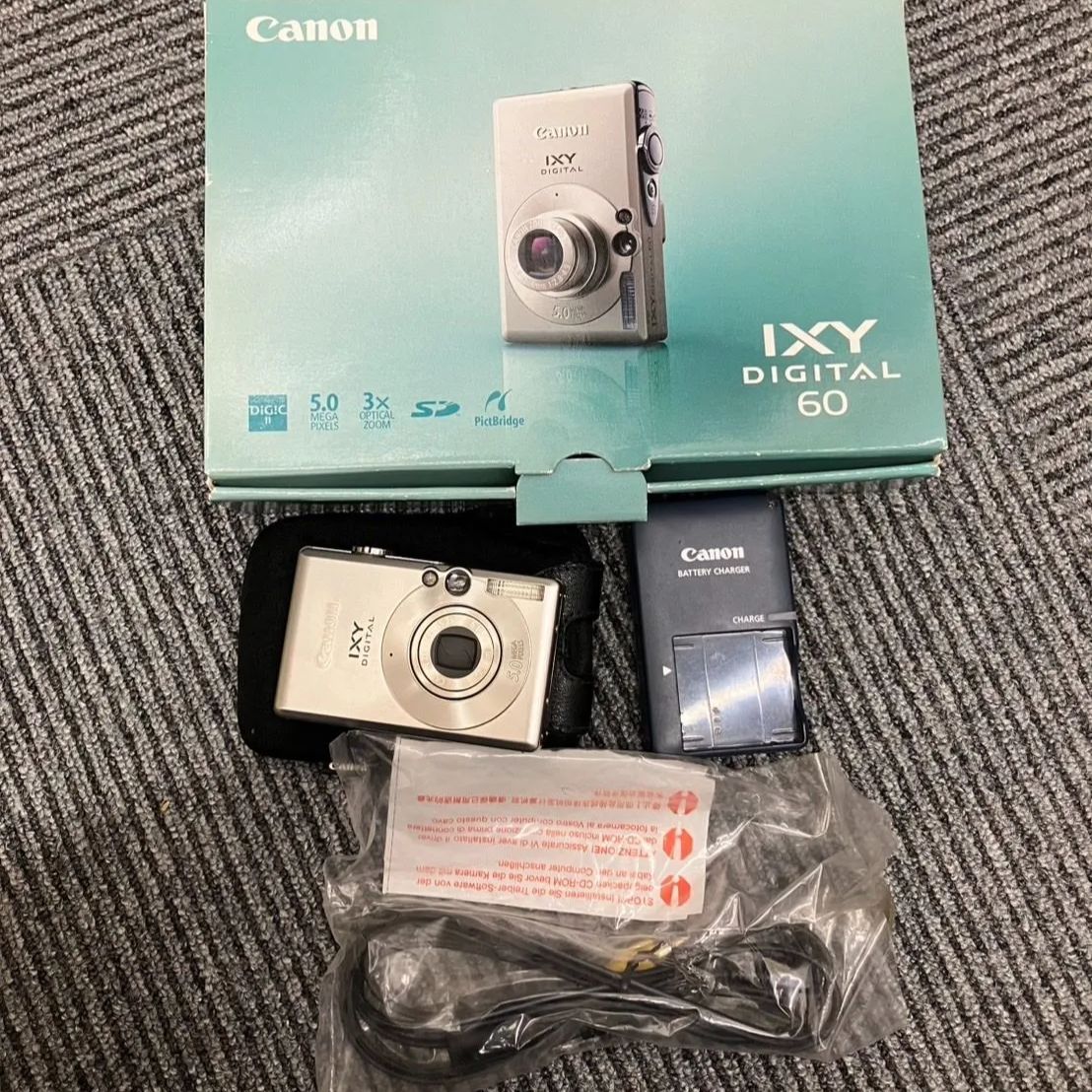 ジャンク】キャノン Canon IXY DIGITAL 60 デジタルカメラ