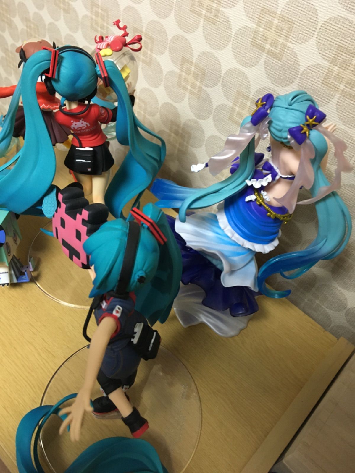 初音ミク、艦隊これくしょんフィギュア［一部難あり］ 6体セット - 断