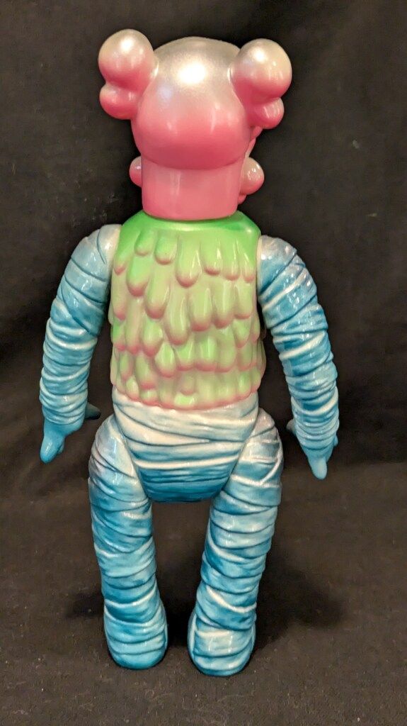 KENTH TOY WORKS THE SKULL BONE ZOMBIE 白成型/青/緑/ピンク塗装