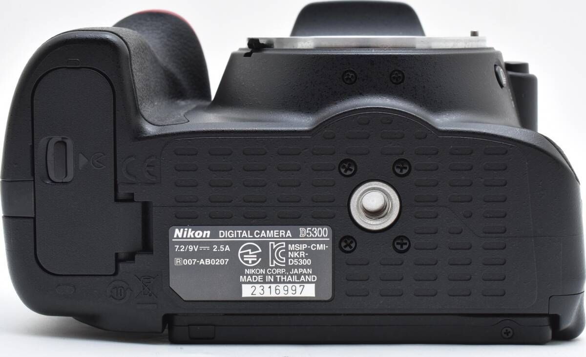 G25[6808E]☆極美品☆ ニコン Nikon D5300 ボディ ダブルレンズ