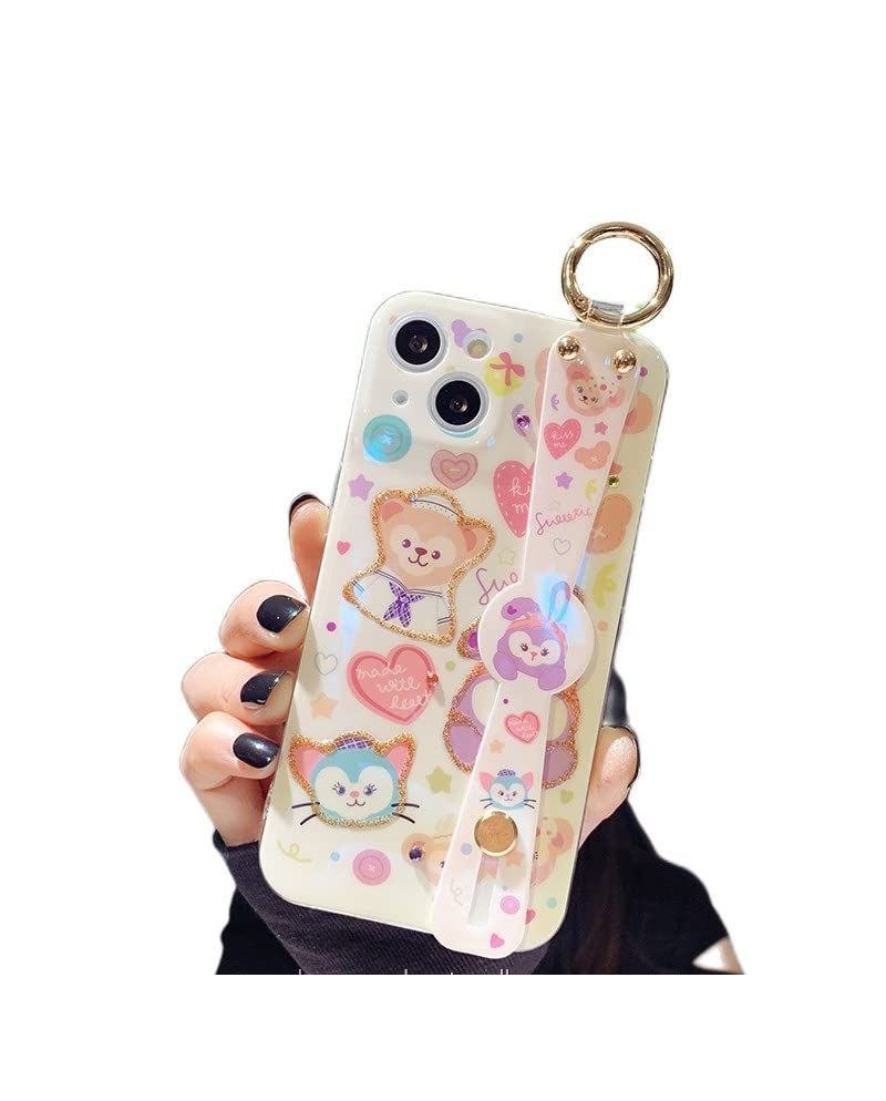 【数量限定】スマホケース かわいい 携帯カバー iphoneケース 携帯保護 耐衝撃 キャラクター 脱着簡単 おしゃれ 軽量 ディズニー プレゼント 友達集まり iphone14ステラルー ベルト付き ストラ