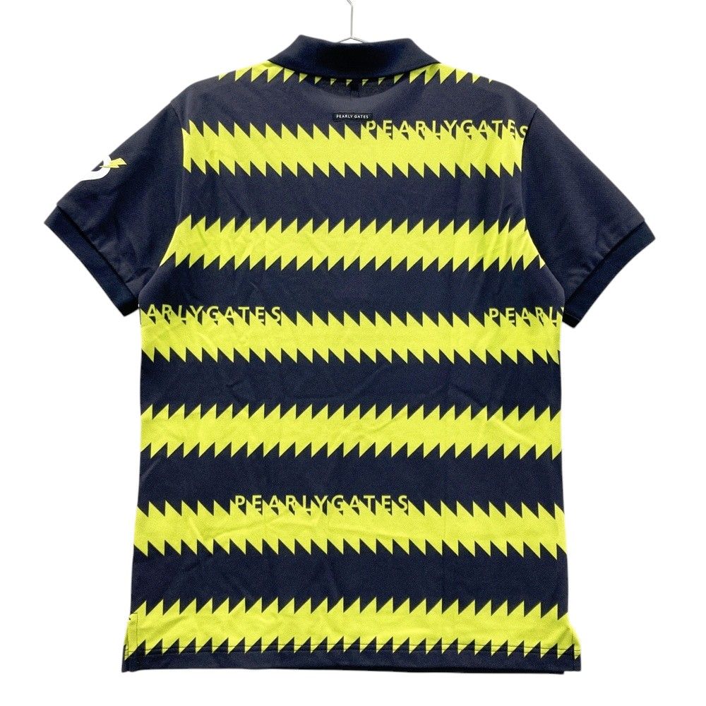 サイズ 4 PEARLY GATES パーリーゲイツ 053-2160601 半袖ポロシャツ ネイビー系 240101531354 ゴルフウェア メンズ ストスト