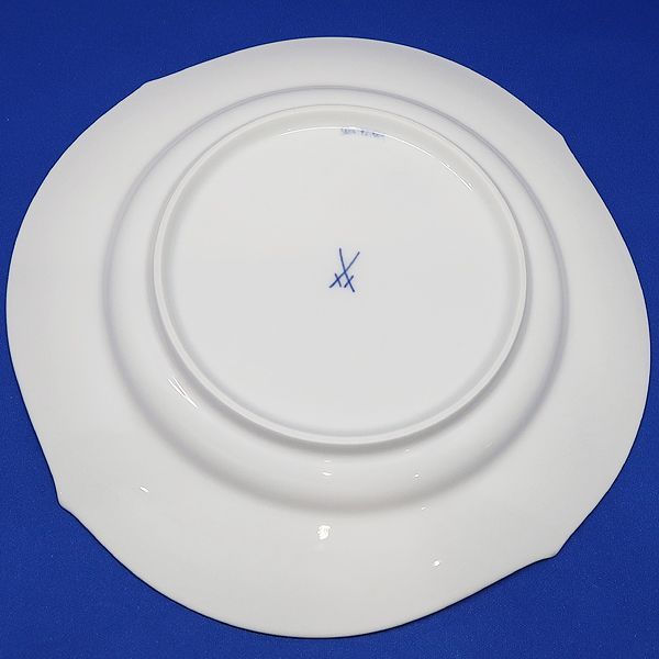 MEISSEN マイセン 剣マークコレクション VIP 双剣 プレート 22.5