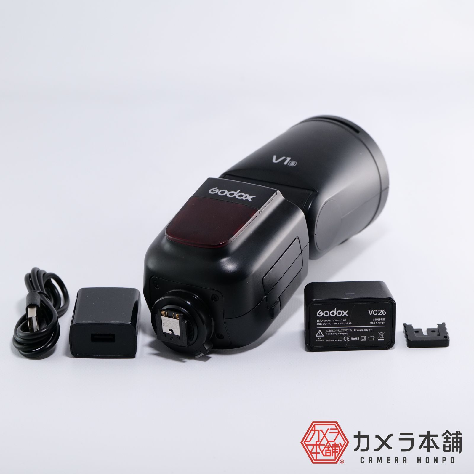 Godox V1-S フラッシュストロボ 76Ws 2.4G TTL - カメラ本舗｜Camera