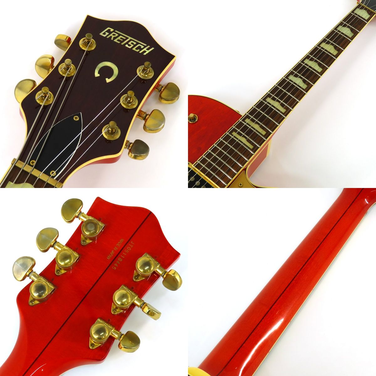 Gretsch グレッチ G6120DSV オレンジ フルアコ フルアコースティック