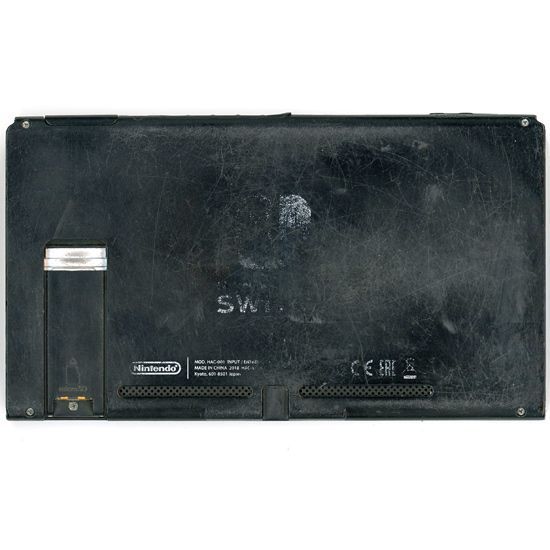bn 15 任天堂 Nintendo Switch 本体のみ 背面スタンドなし 本体 液晶画面いたみ