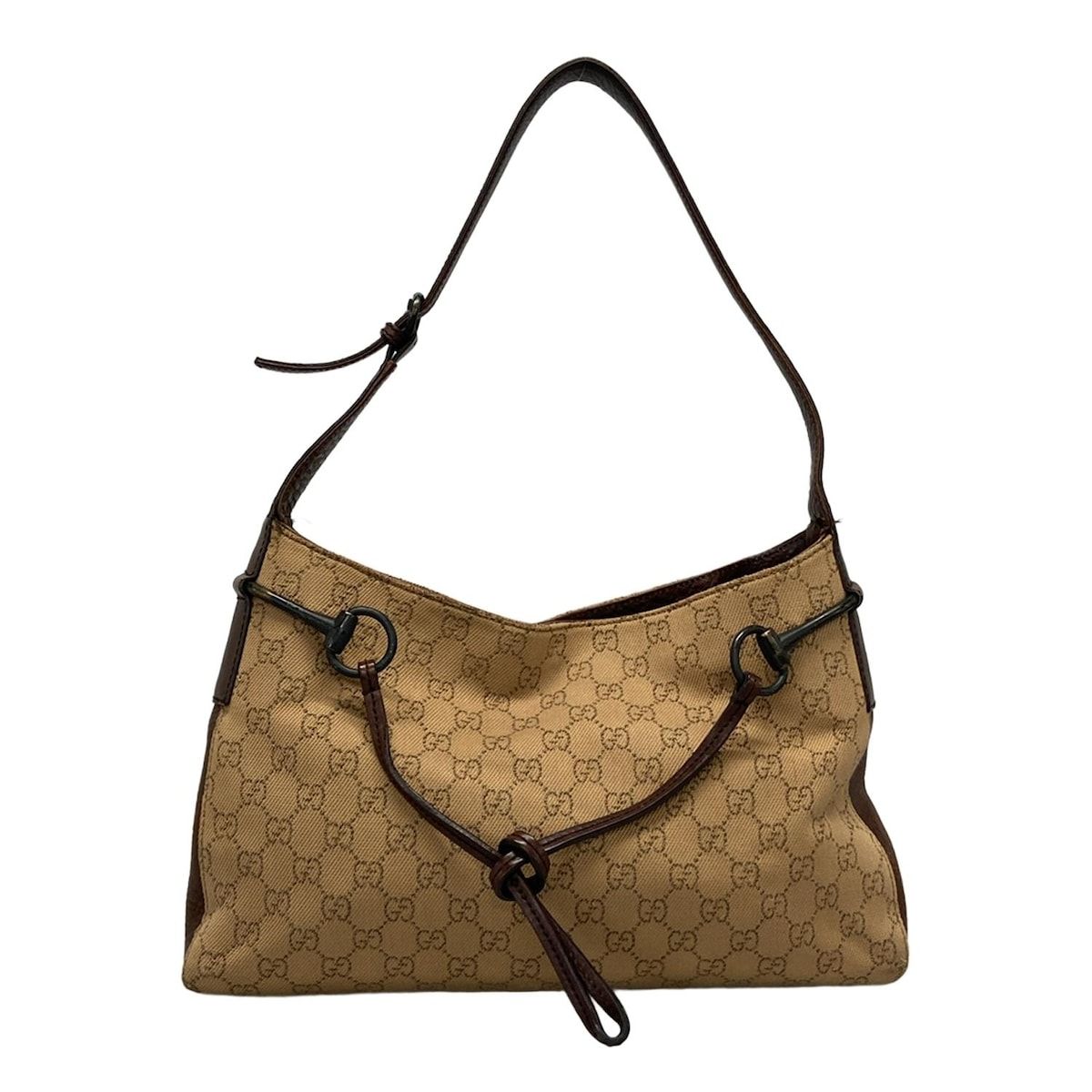 GUCCI(グッチ) ショルダーバッグ ホースビット/GG柄 101975