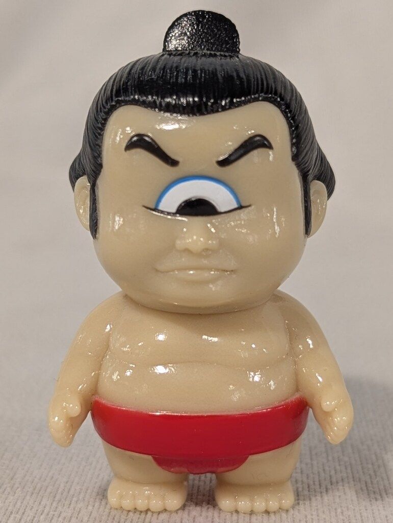 REALHEAD 化ケノ富士 肌色成型/赤ふんどし/黒髪/水色白黒目