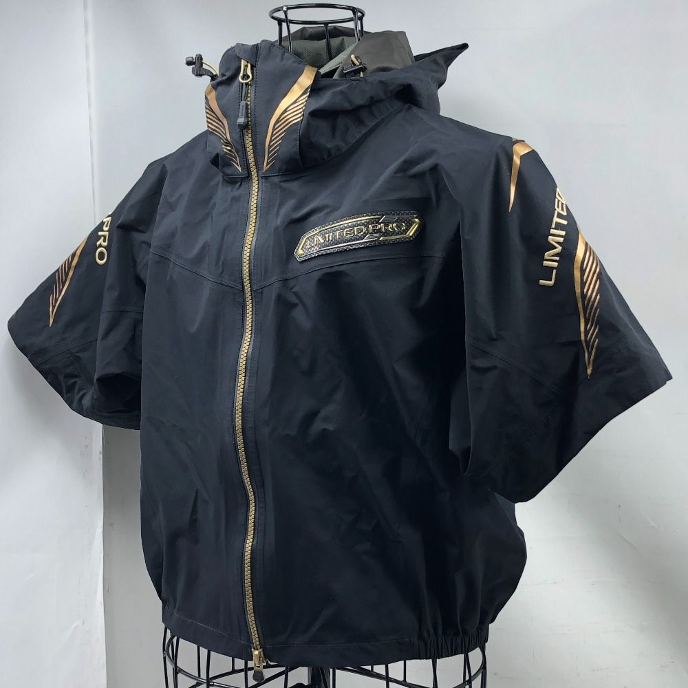  ΣΣSHIMANO シマノ アウトドアウェア RA 011 P ゴアテックス ショートレインリミテッドプロ Lサイズ レインウェア ウェア