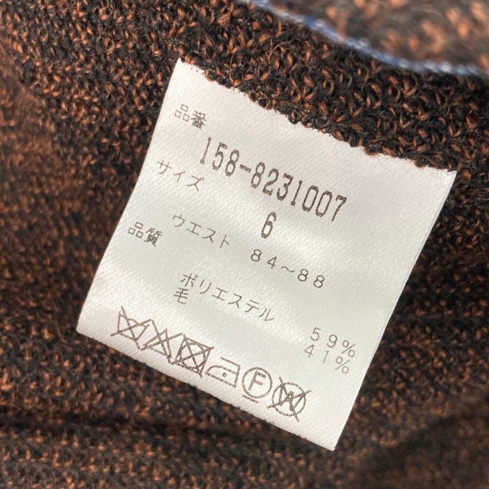サイズ：6 MASTER BUNNY EDITION マスターバニーエディション  ロングパンツ ウール混  ブラウン系 [240101467400] ゴルフウェア メンズ ストスト サイズ：6 MASTER BUNNY EDITION マスターバニーエディション