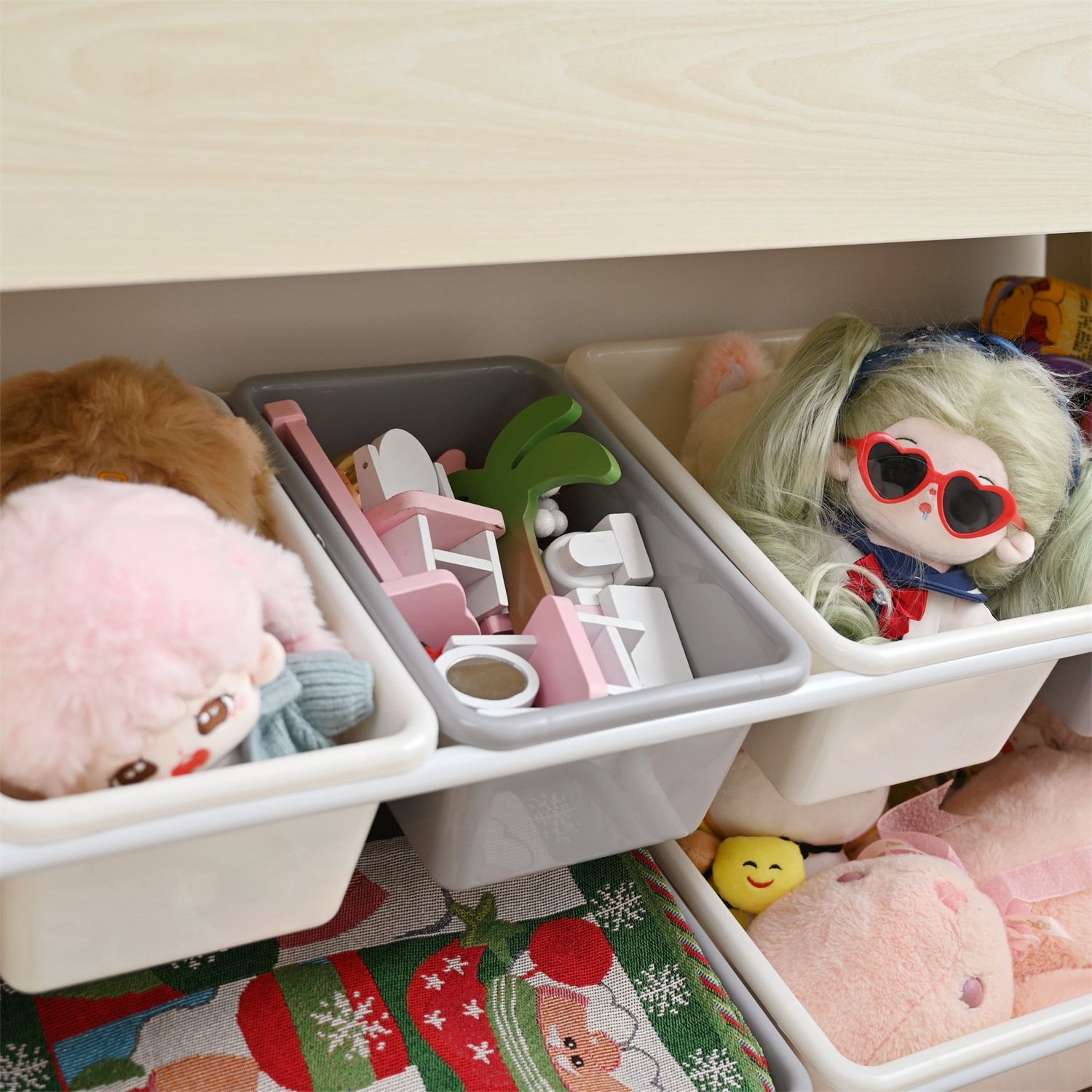 コンパクト絵本棚｜木製｜大容量｜子供部屋用 N504P252071A