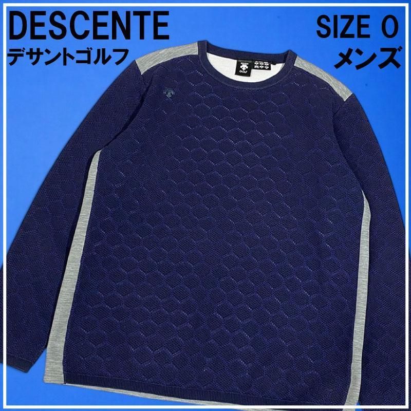 DESCENTE デサント ゴルフ 長袖 ニット セーター O メンズ DESCENTE デサント ゴルフ 長袖 ニット セーター O メンズ