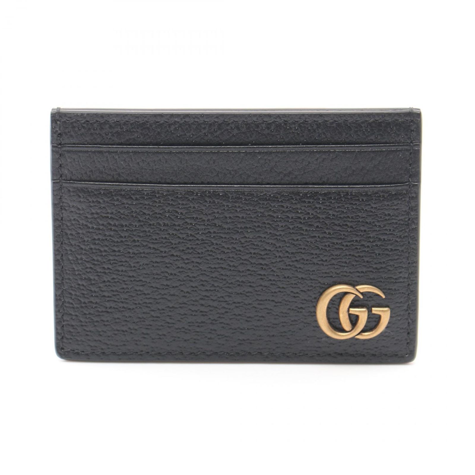 グッチ GUCCI カードケース GGマーモント 436022DJ20T1000 ブラック レザー カードケース ユニセックス