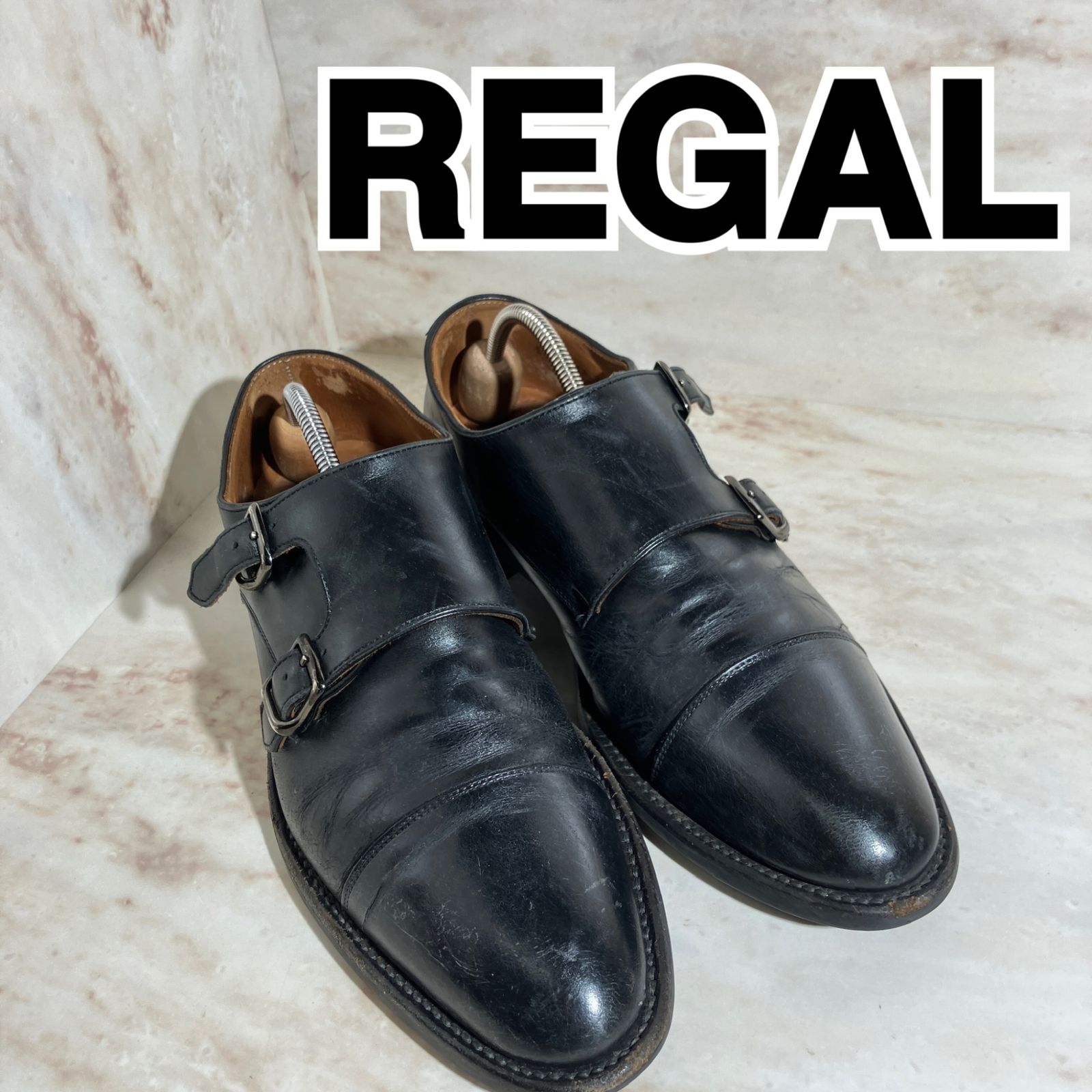 訳アリ品】REGAL リーガル ビジネスシューズ 革靴 ブラック 25 RP D6 メルカリ