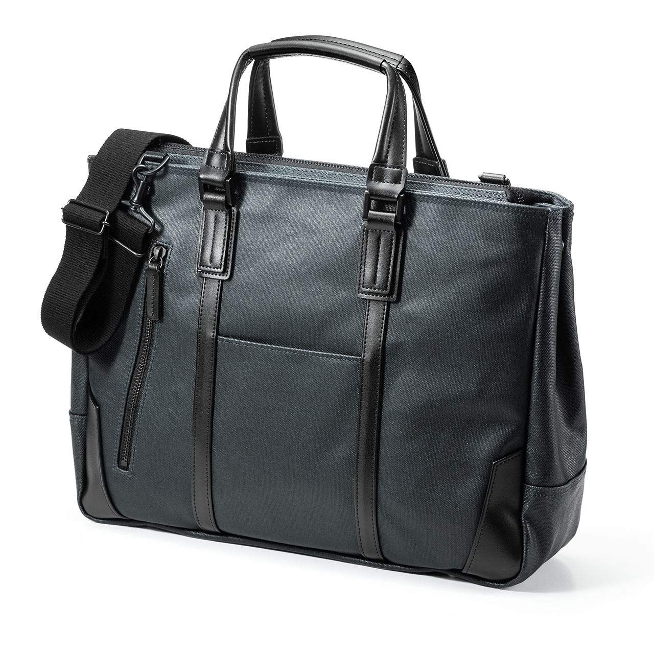 豊岡鞄 ビジネスバッグ ブリーフケース ブラック 2WAY A4収納可能 ビジネスバッグ ブリーフケース メンズ b4 自立 豊岡製鞄 日本製 黒 鍵