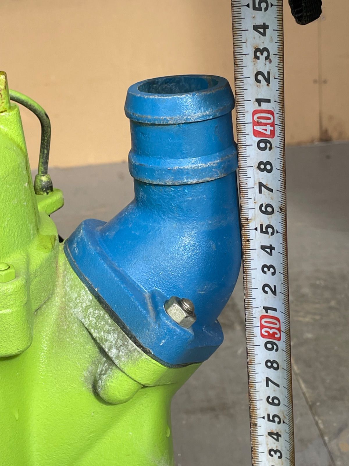 建設業　土木作業排水用水中ポンプ200V　中古品