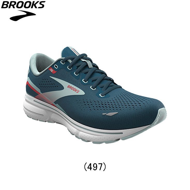 ブルックス BROOKS Ghost15 ゴースト15 ランニングシューズ 靴 ウィメンズ レディース 女性陸上・ランニング用品 24.0cm (497)ブルーホワイト