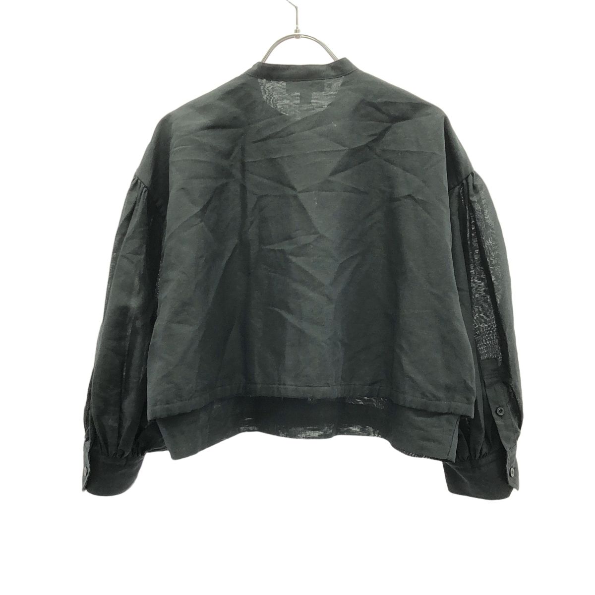 HYKE ハイク 24SS C/L BALLOON SLEEVE BLOUSE コットンリネン