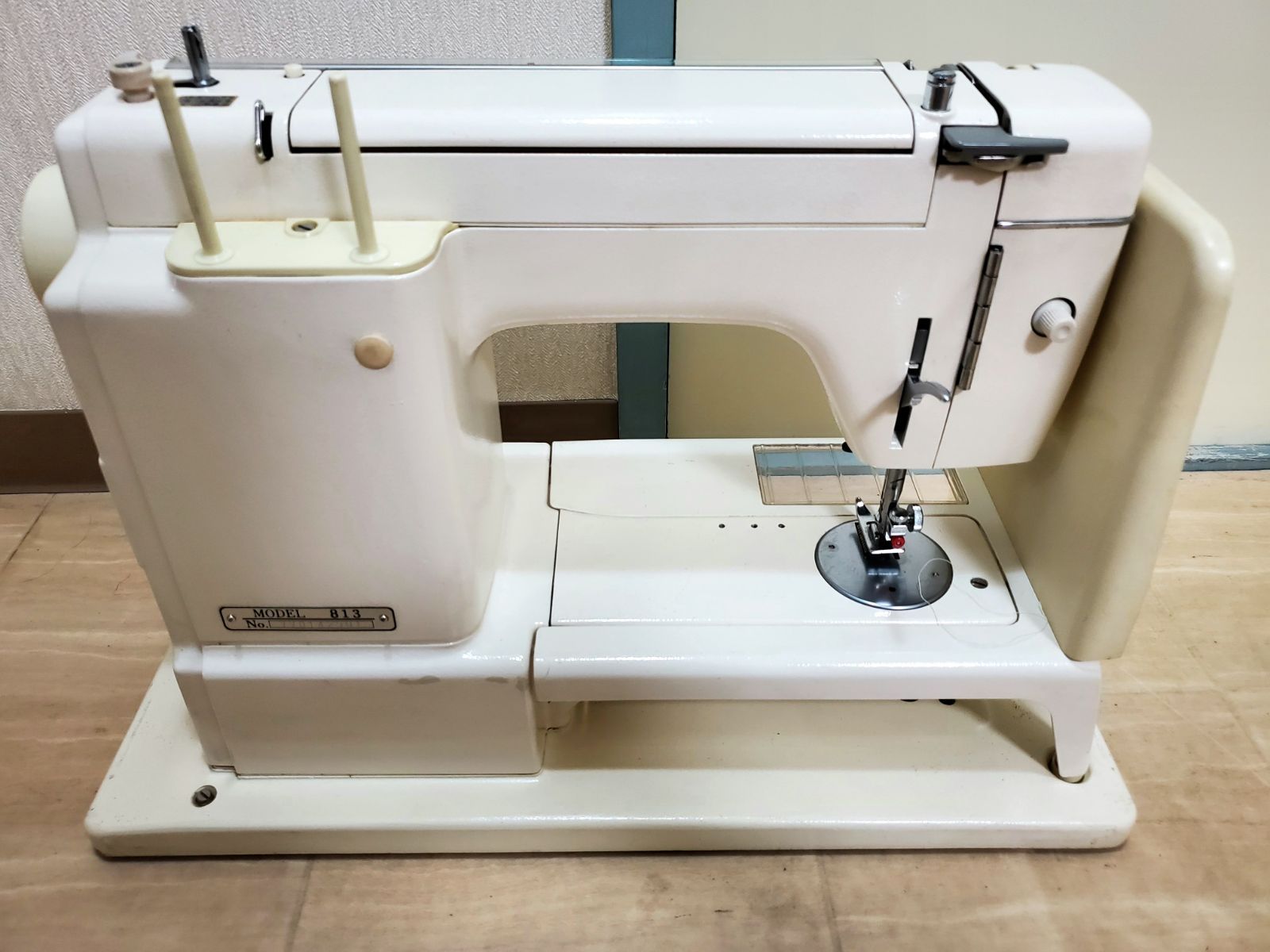 【動作品】ミシン ジャノメ 813型 フリーアーム ジャノメ 813型 フリーアーム エクセル 一式 ヴィンテージ 希少