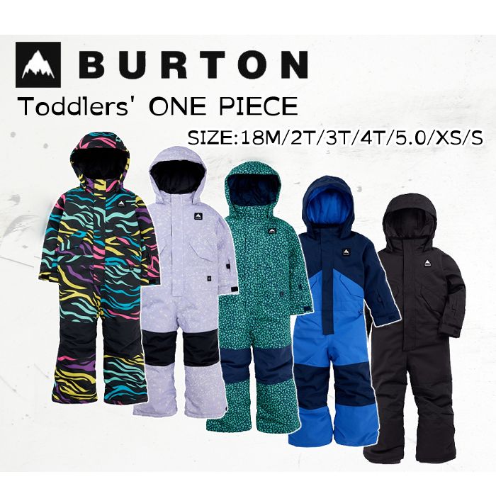バートン スノーウェア ワンピース キッズ 22174103200 23-24 BURTON ONE PIECE 幼児用 子供用 2024 日本正規品
