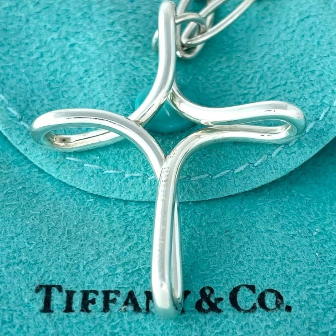 ティファニー ラージ オープン クロス ネックレス インフィニティ