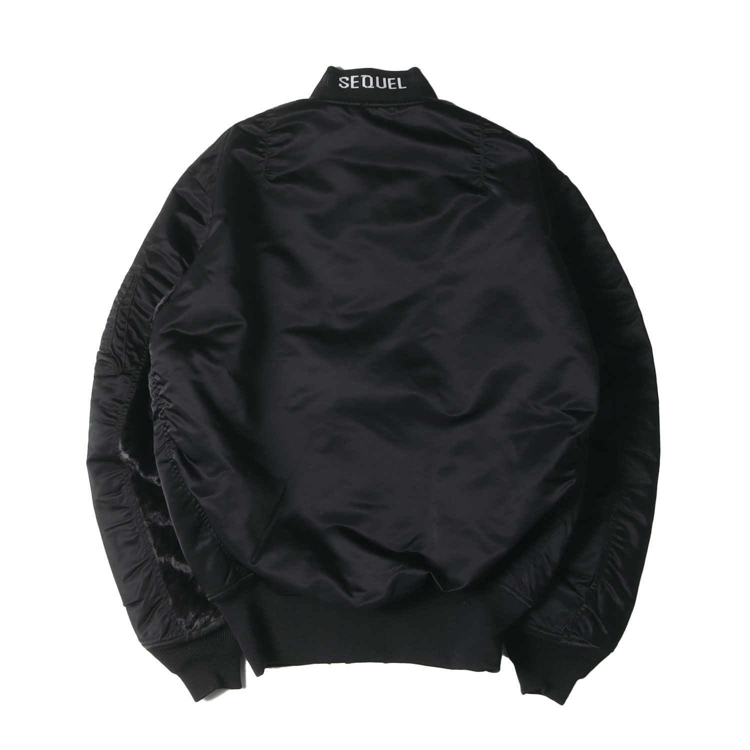 美品　シークエル sequel ma1 size2 SEQUEL シークエル サイズ: M 21AW MA-1 ブラック