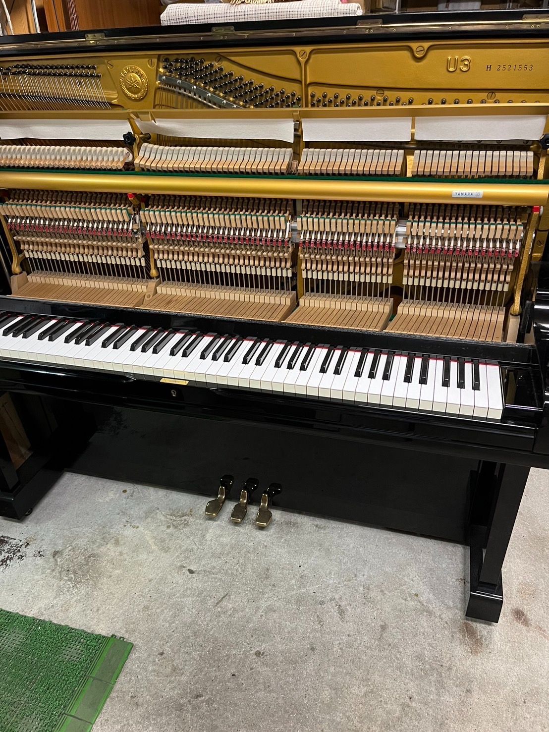 ピアノ調律師の店】アップライトピアノ ヤマハ YAMAHA U3H グランフィール装着済み 中古ピアノ 美品 格安販売 ※送料別途要 - メルカリ